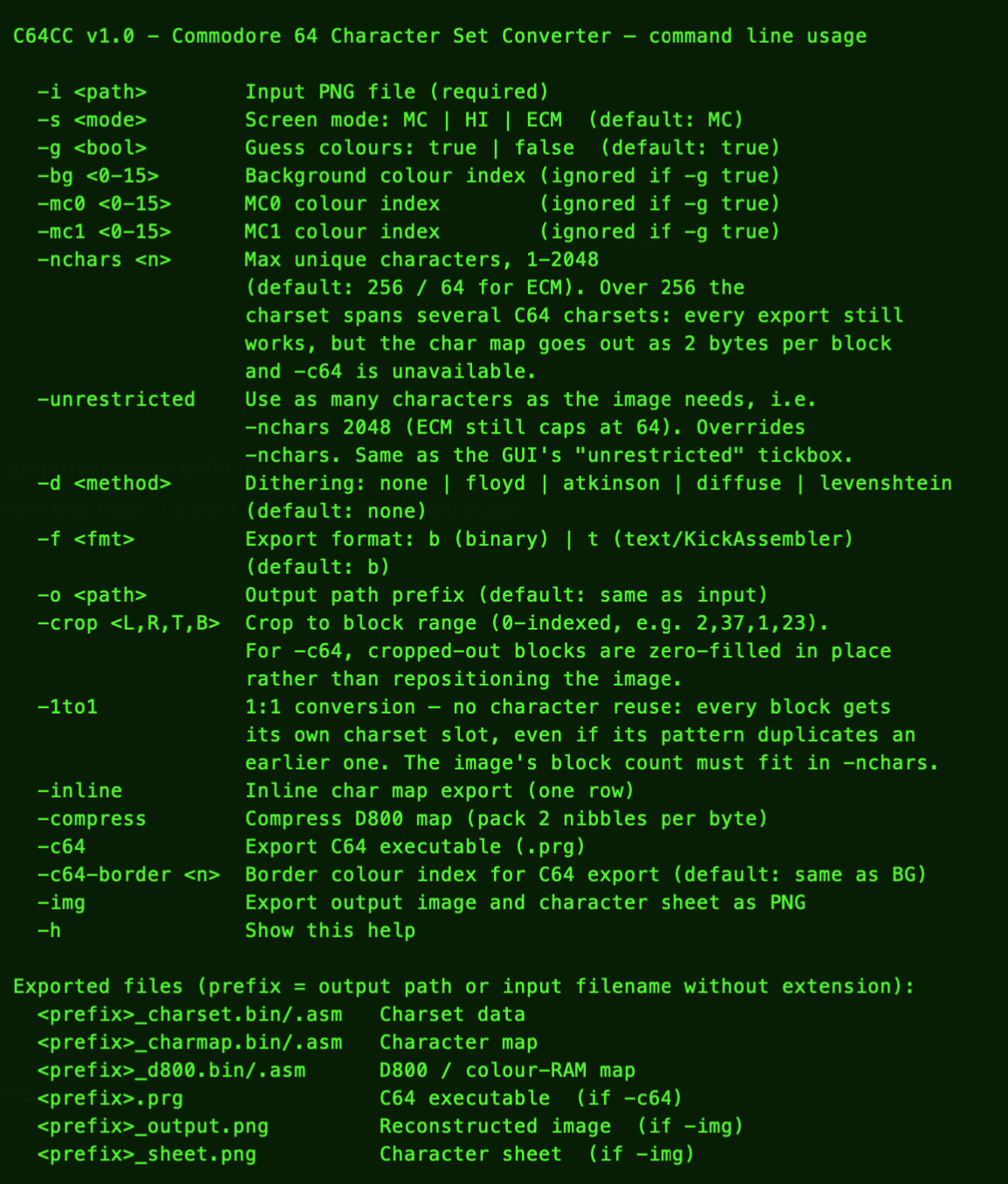 CLI View - Mac Os X